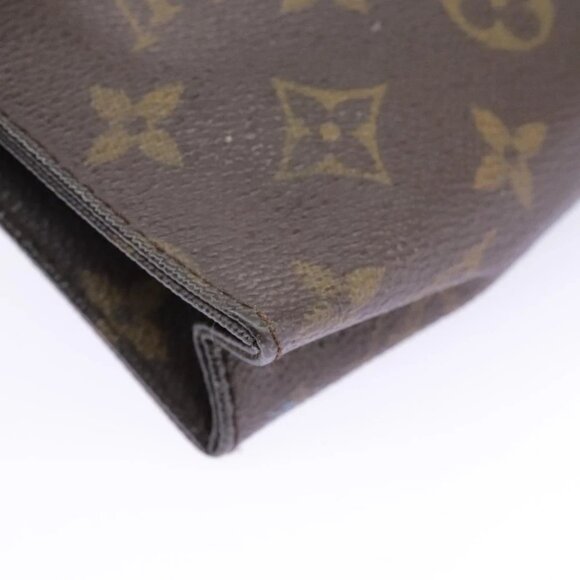 LOUIS VUITTON Monogram Poche Toilette 15 Pouch M47546 LV Auth th5376 - Picture 6 of 16